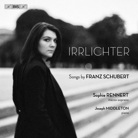 the album cover for Sophie Rennert - Irrlichter - Schubert Songs