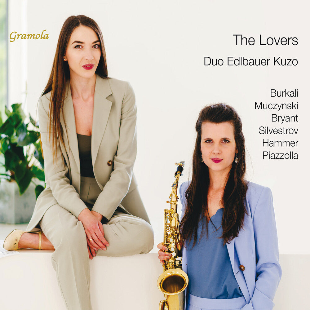 the album cover for Duo Edlbauer Kuzo - Lovers