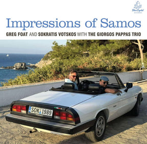 the album cover for Greg Foat - Impressions Of Samos