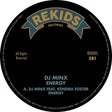 the album cover for DJ Minx - Energy