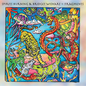 the album cover for Spirits Burning / Wish, Bridget - Fragments