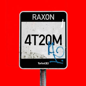 the album cover for Raxon - 4t20m