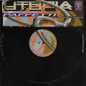 the album cover for Black Loops - Utopia