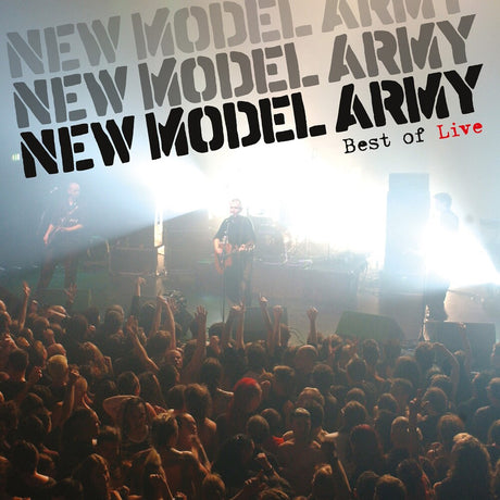 the album cover for New Model Army - Best Of Live (W/Dvd)