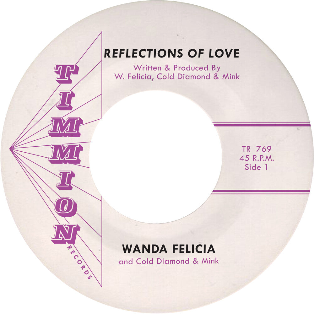Wanda Felicia / Cold Diamond & Mink - Reflections Of Love [7" Vinyl]