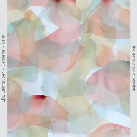 the album cover for Urs Leimgruber - Eerie Glow Of Jellyfish