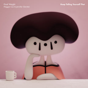 the album cover for Maggie Cox - Keep Telling Yourself That