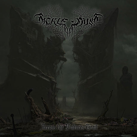 the album cover for Sickle Of Dust - Across The Vulture Trail