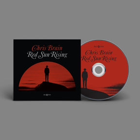the album cover for Brain, Chris - Red Sun Rising