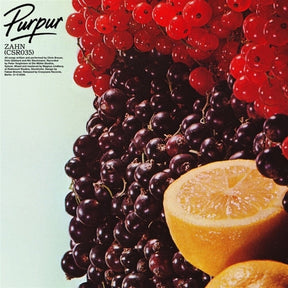 the album cover for Zahn - Purpur