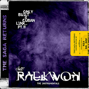 the album cover for Raekwon - Only Built 4 Cuban Linx... Pt. II - THE INSTRUMENTALS, Shaolin Noir Edition (Black 2LP)