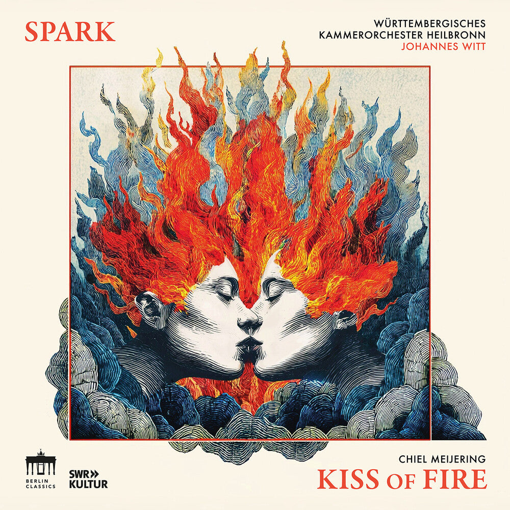 the album cover for Spark - Kiss Of Fire