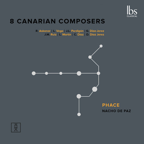 the album cover for Phace - 8 Canarian Composers