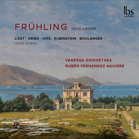 the album cover for Vanessa Goikoetxea - Fruhling: Isasi Lieder