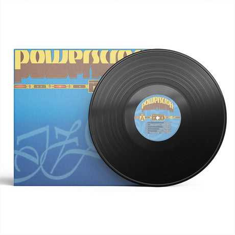 the album cover for Izco - Powerscroft - Black Vinyl