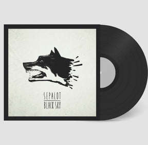 the album cover for Sepalot - Black Sky