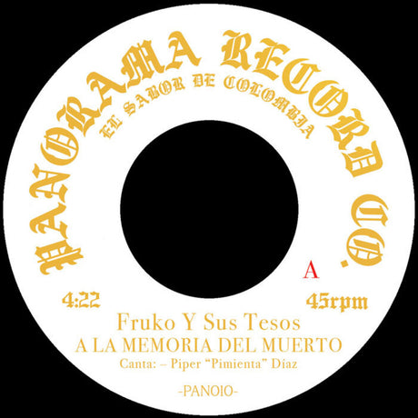 the album cover for Fruko Y Sus Tesos - La Memoria Del Muerto