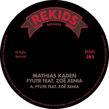 the album cover for Mathias Kaden - Fyutr (With Dennis Ferrer Remix)