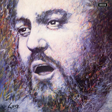 the album cover for Luciano Pavarotti - Verismo Arias