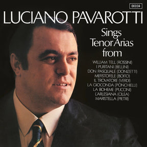 the album cover for Luciano Pavarotti - Sings Tenor Arias From Italian Opera