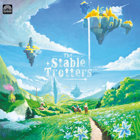 the album cover for Giovanni Rotondo  (Blue) (Colv) - Stable Trotters - O.S.T. (Blue) [Colored Vinyl]