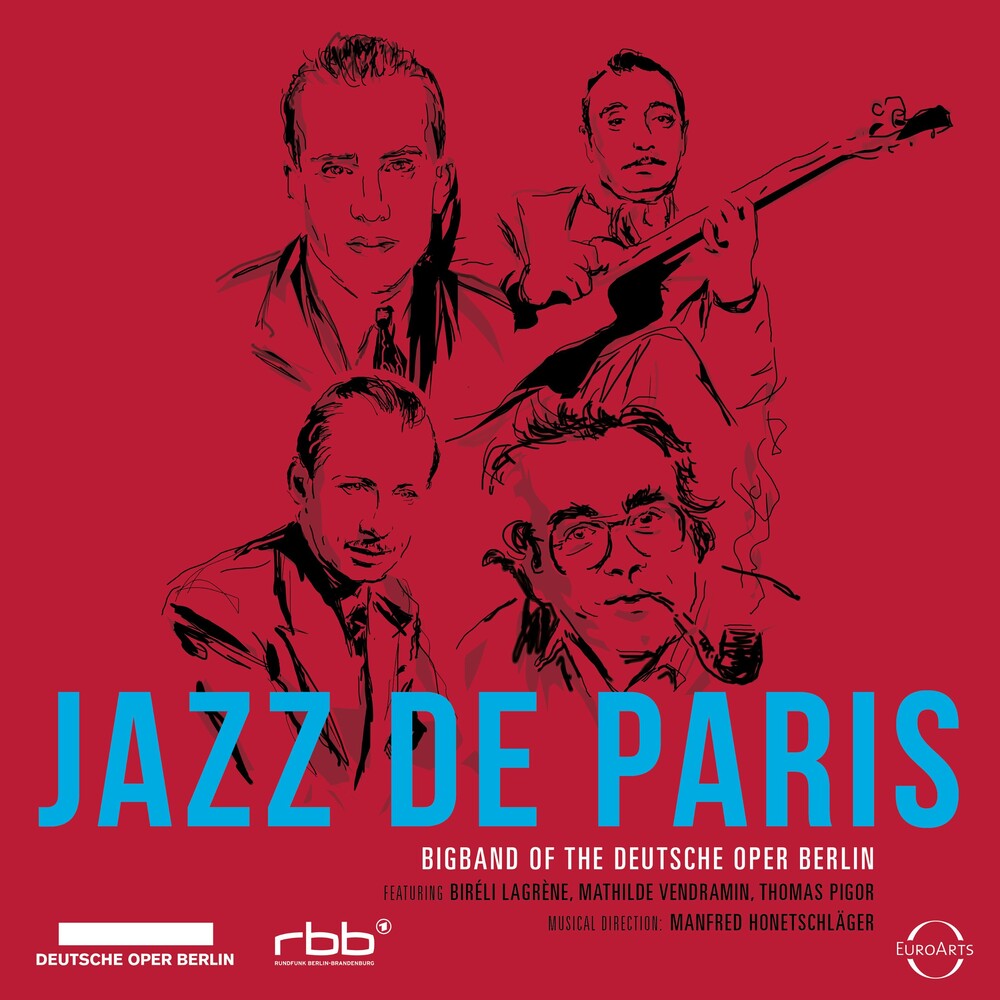 the album cover for Big Band Of The Deutsche Oper Berlin - Jazz De Paris