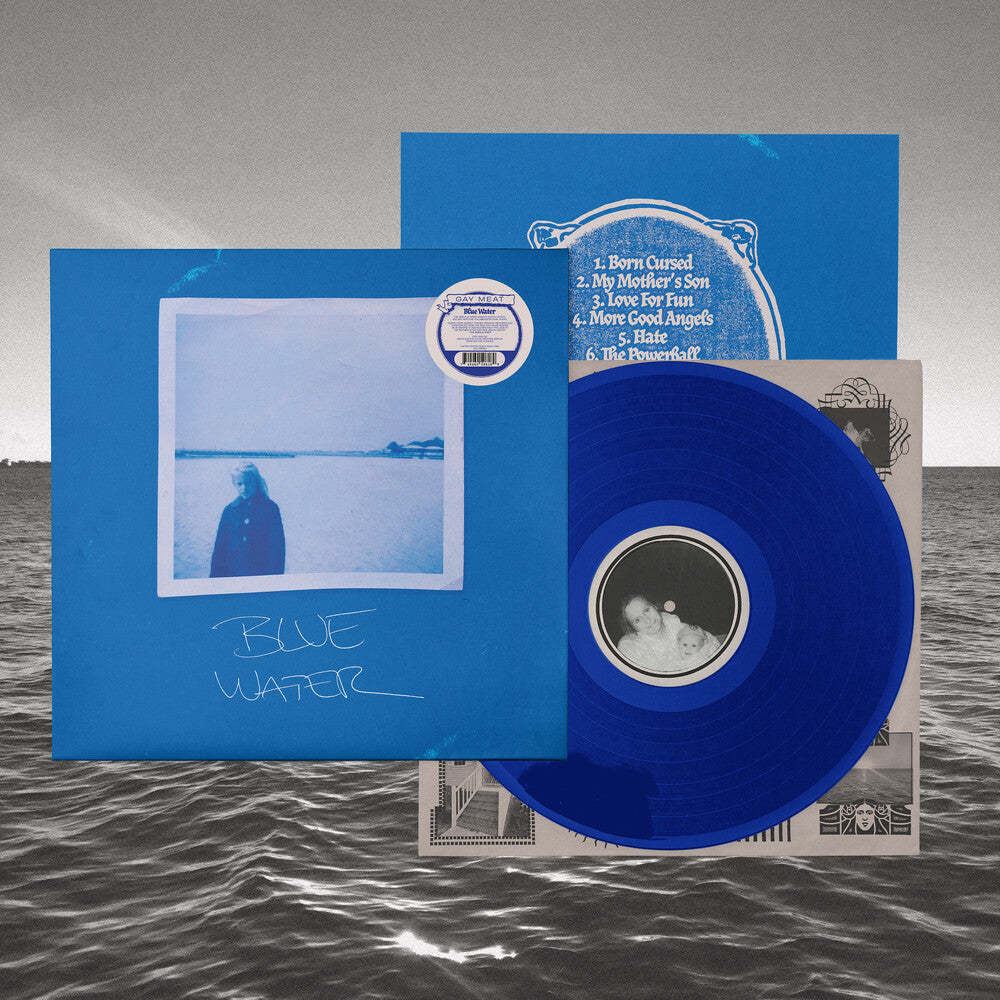 the album cover for Gay Meat - Blue Water - Blue (Blue) [Colored Vinyl] [Limited Edition]