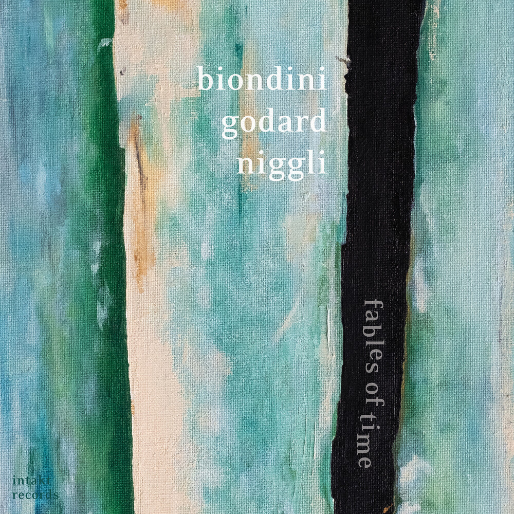the album cover for Luciano Biondini  / Godard,Michel / Niggli,Lucas - Fables Of Time