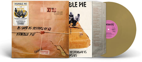 the album cover for Humble Pie - As Safe As Yesterday Is - Gold [Colored Vinyl] (Gol) [Limited Edition]