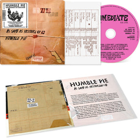 the album cover for Humble Pie - As Safe As Yesterday Is