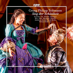 the album cover for Lydia Teuscher - Sieg Der Schonheit Twv 21:10