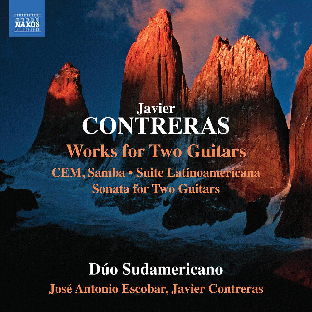 the album cover for Duo Sudamericano - Contreras: Works For 2 Guitars