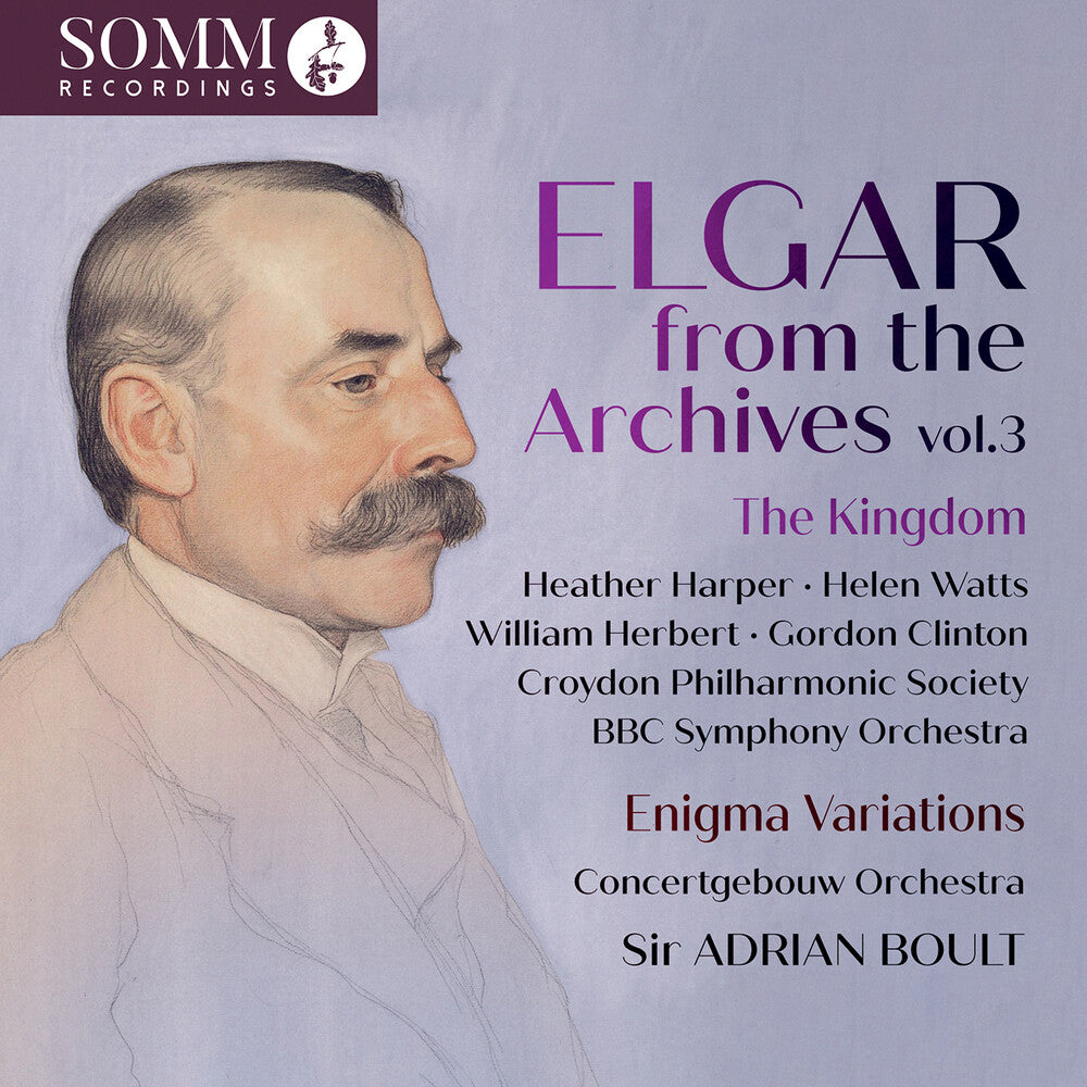 the album cover for Heather Harper - Elgar From The Archives Vol. 3
