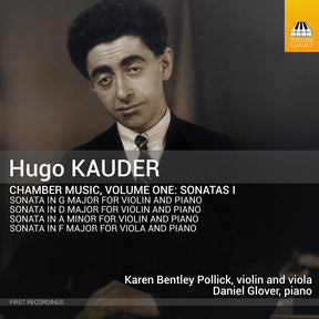 the album cover for Karen Pollick  Bentley - Hugo Kauder: Chamber Music Vol. 1