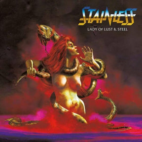 the album cover for Stainless - Lady Of Lust & Steel