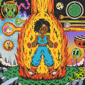 the album cover for Tha God Fahim - Dump Goat 3 [Colored Vinyl]