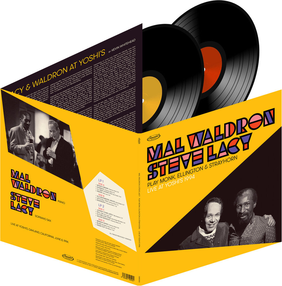 the album cover for Mal Waldron  / Lacy,Steve - Play Monk, Ellington & Strayhorn - Live [Deluxe]