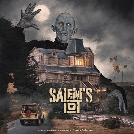the album cover for Harry Sukman  (Blue) (Colv) (Gate) (Rmst) - Salem's Lot - O.S.T. (Blue) [Colored Vinyl] (Gate) [Remastered]