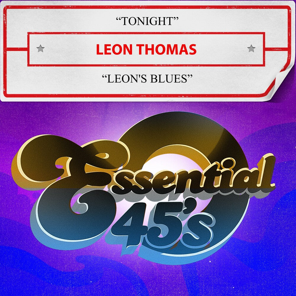 the album cover for Leon Thomas - Tonight / Leon's Blues (Mod)