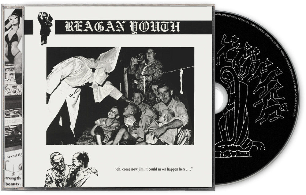 the album cover for Reagan Youth - Youth Anthems For The New Order - Volume 1
