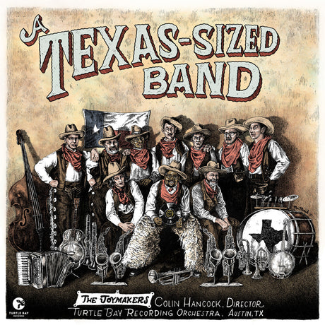 the album cover for Joymakers - Texas-Sized Band