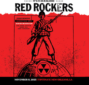 the album cover for Red Rockers - It's In Our Blood