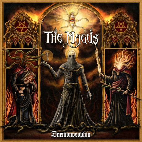 the album cover for Magus - Daemonosophia (Uk)