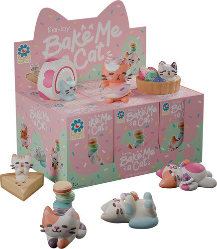 Kaleidos Creative - Bake Me A Cat Blind Box With 6 Piece Pdq - Collectibles