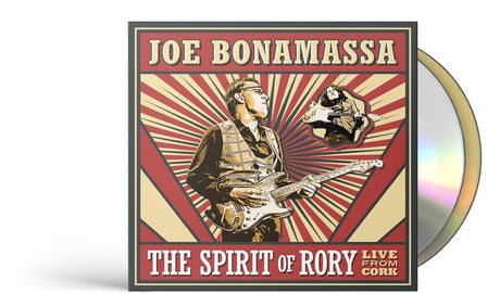 the album cover for Joe Bonamassa - The Spirit Of Rory Live From Cork [Digipak]