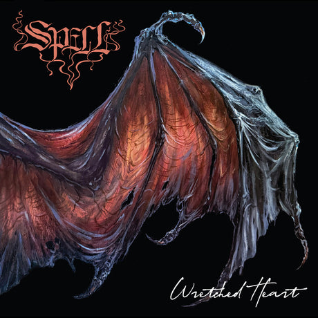 the album cover for Spell - Wretched Heart