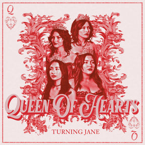 the album cover for Turning Jane - Queen Of Hearts