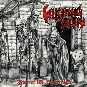the album cover for Witching Hour - Rise Of The Desecrated (Uk)