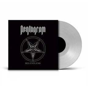 the album cover for Pentagram - Relentless - UK Exclusive Clear Vinyl