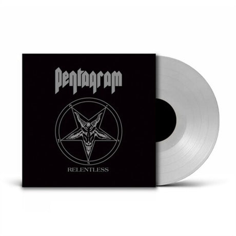 the album cover for Pentagram - Relentless - UK Exclusive Clear Vinyl